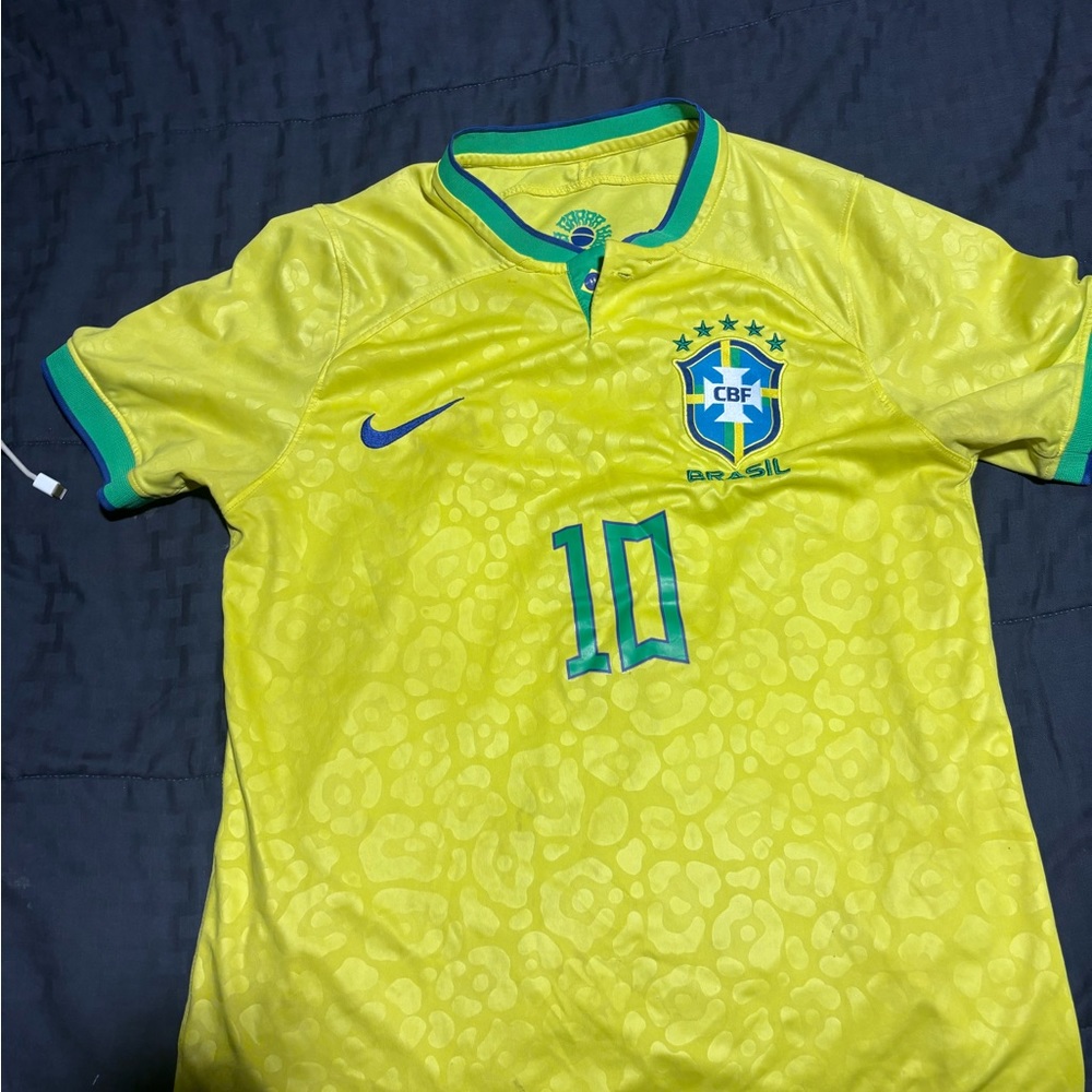 Neymar Brazil WorldnCup Jersey